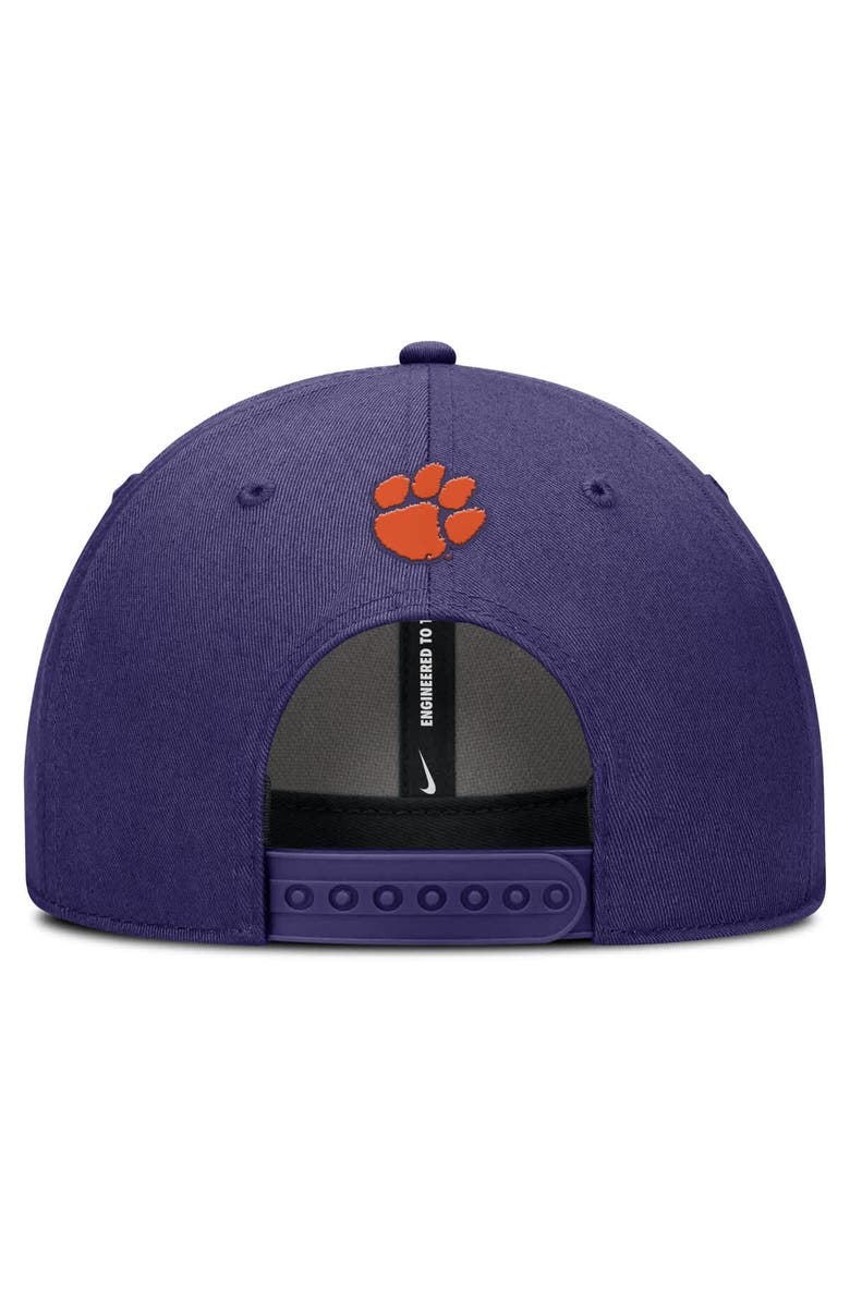 Nike Men's Nike  Purple Clemson Tigers Rise Practice Adjustable Hat, Alternate, color, Purple