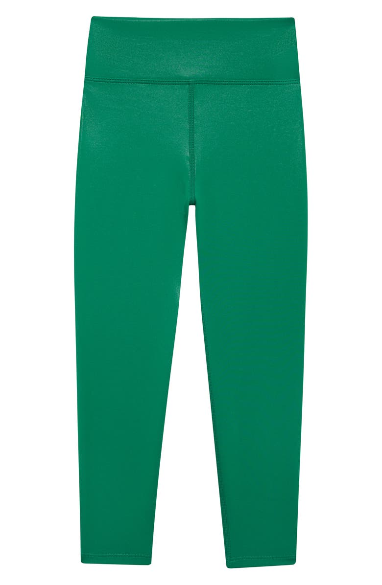 Beach Riot Kids' Little Peppa High Waist Leggings, Main, color, Frosted Fir Shine