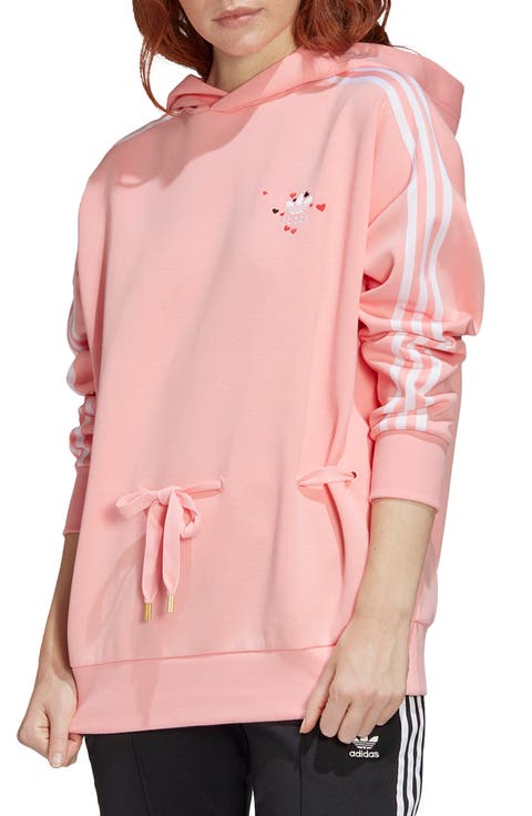 Embroidered Heart Hoodie