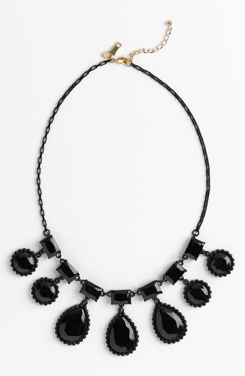 Kate Spade New York 'painted jewels' bib statement necklace, Main, color, 