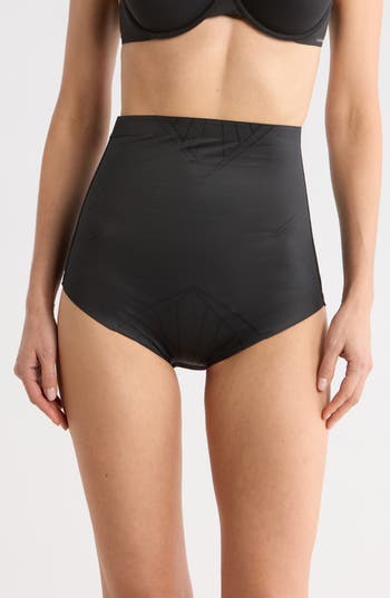 Honeylove Shadowsculpt High Waist Briefs In Black