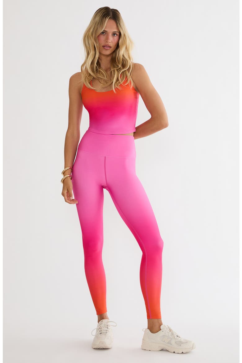 Yara Performance Tank, Alternate, color, SUNSET RUSH