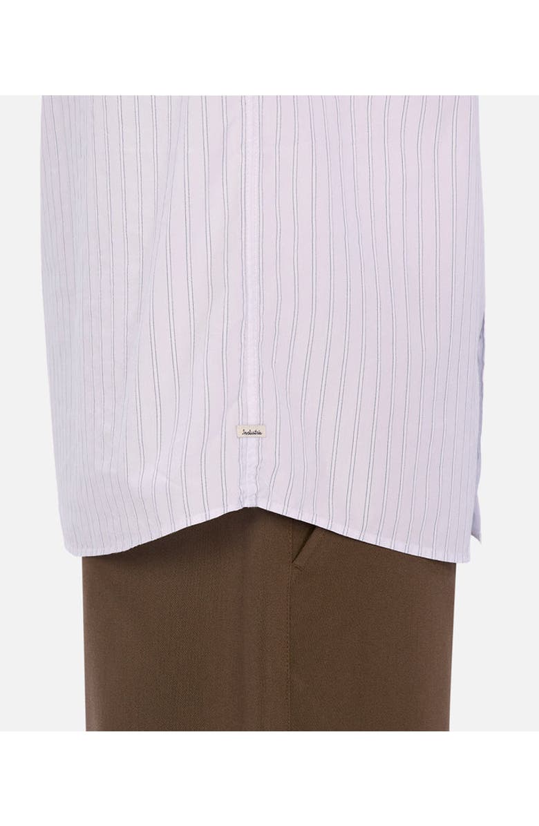 Industrie Australia The Yale Long Sleeve Shirt, Alternate, color, Off White Blue