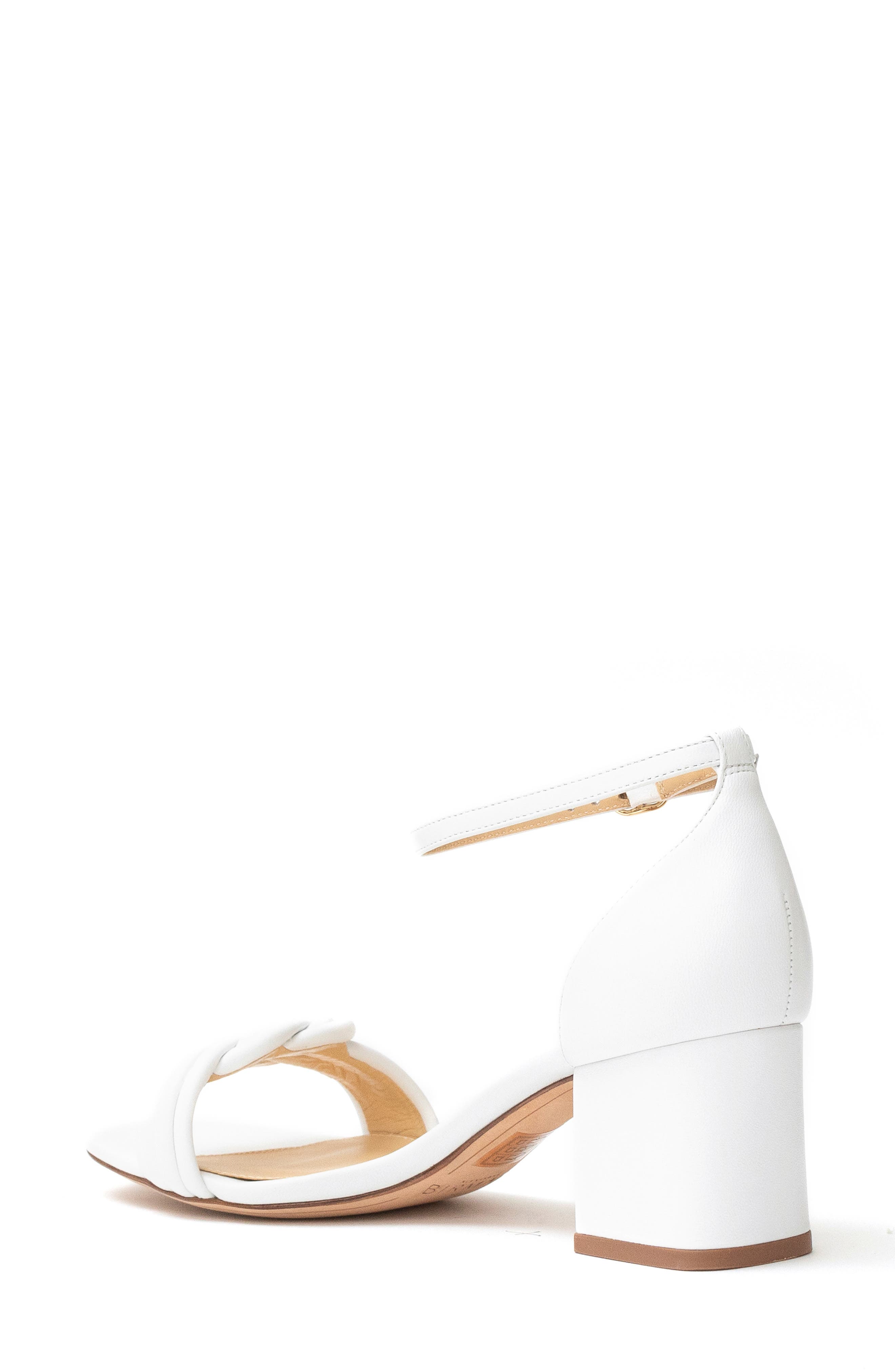 Vicky Block Heel Sandal, Alternate, color, WHITE