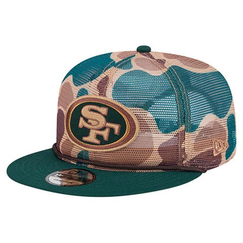 Men's New Era Camo San Francisco 49ers Duck Camo 9FIFTY Snapback Hat