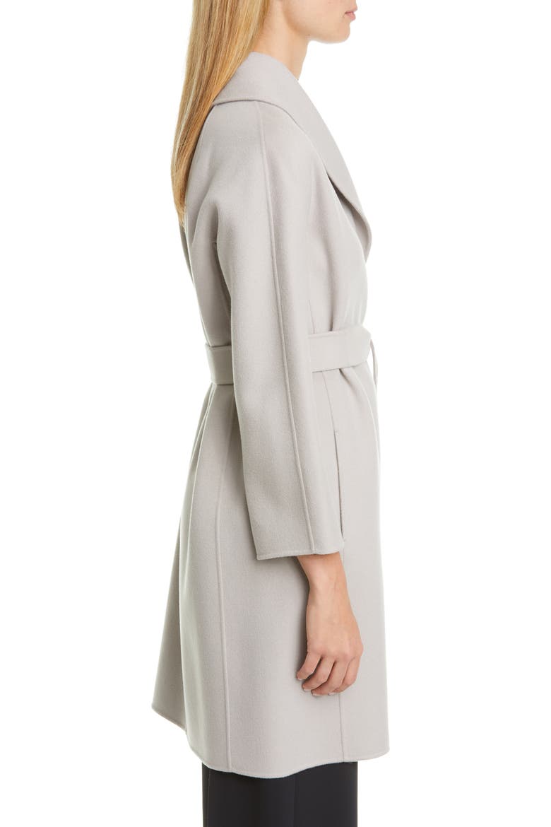 Messi Wool Wrap Coat, Alternate, color, LIGHT GREY
