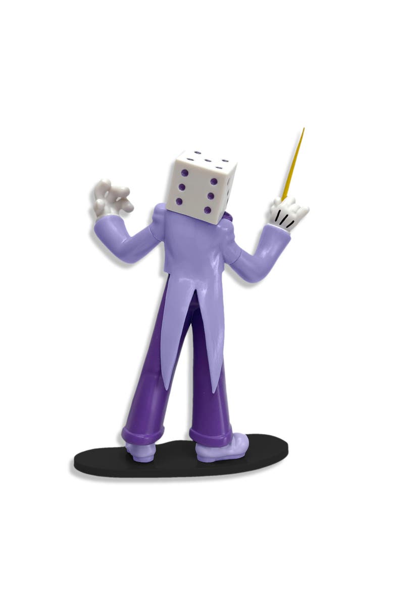Toynk Cuphead Create-A-Figure 4-Inch Mini Figure | King Dice, Alternate, color, Purple