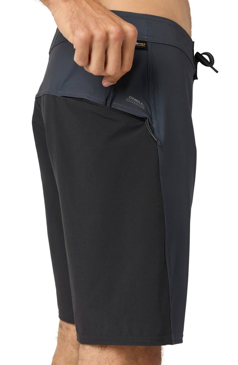 O'Neill Hyperfreak Tech TRVLR Enduro Board Shorts, Alternate, color, 