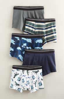 Nordstrom Kids' Assorted 5-Pack Boxer Briefs