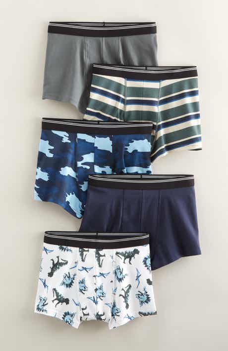 Nordstrom Kids' Assorted 5-Pack Boxer Briefs