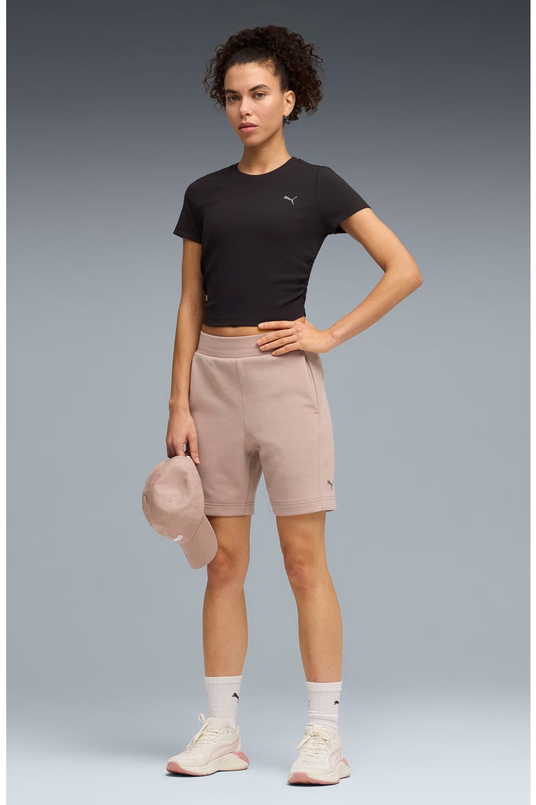 CLOUDSPUN Rib T-Shirt, Alternate, color, PUMA BLACK