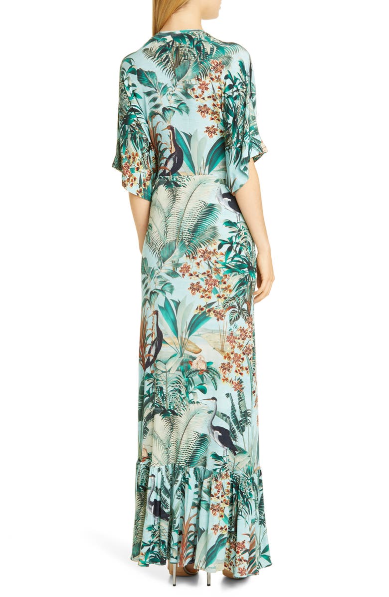 PatBO Patricia Bonaldi PatBO Eden Tie Front Jersey Gown, Alternate, color,