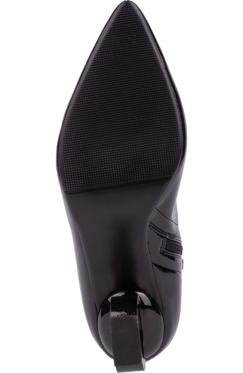 NINETY UNION Greece Pointed Toe Bootie, Alternate, color, Black