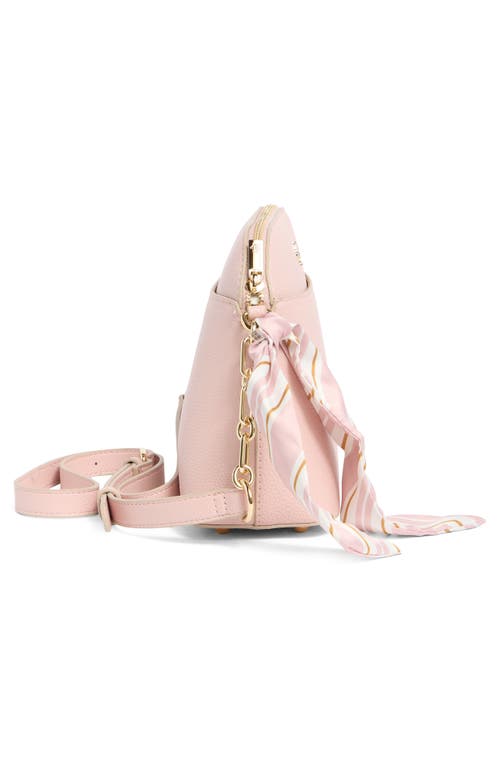 NANETTE LEPORE NANETTE LEPORE TAHLIA DOME CROSSBODY BAG WITH SCARF 