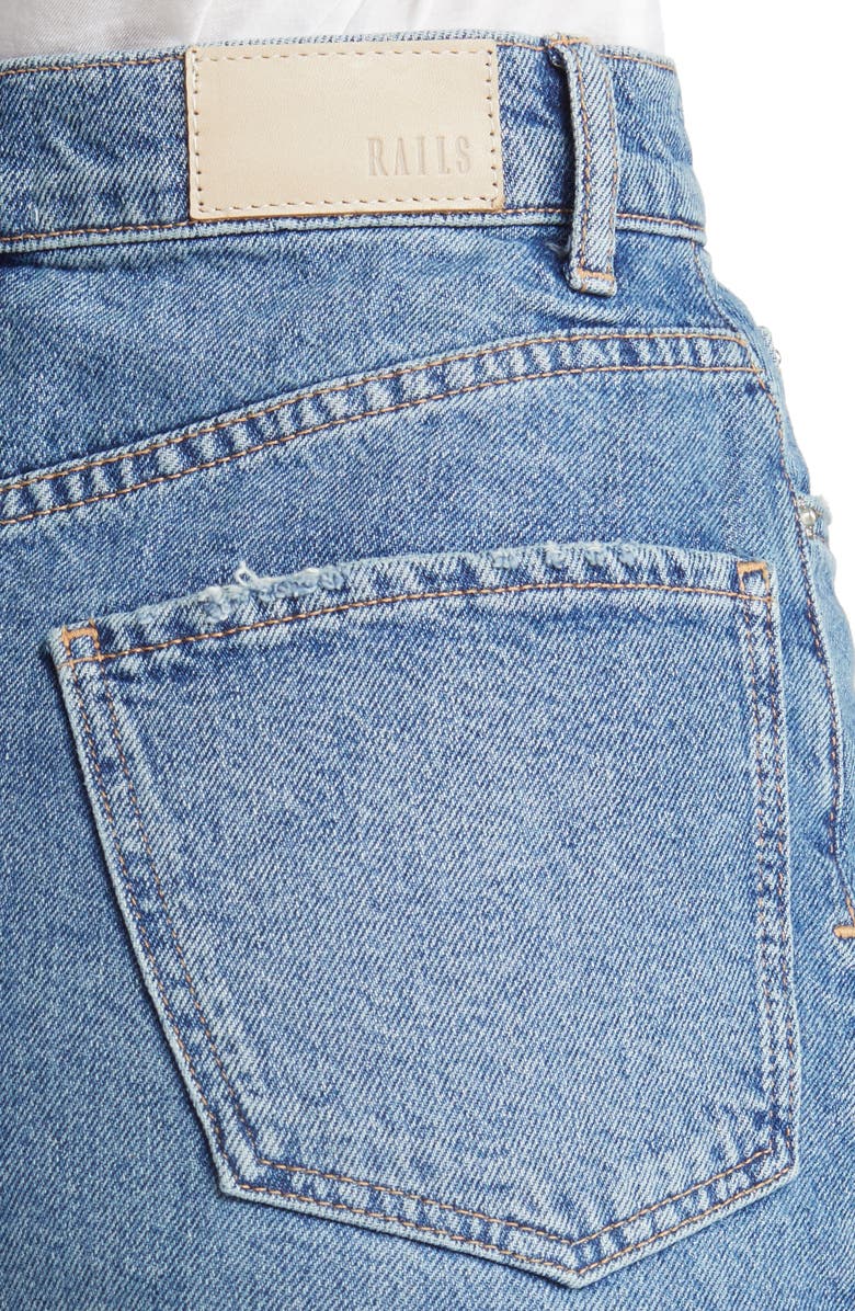 Rails The Highland Nonstretch Denim Midi Skirt, Alternate, color, Vintage Sapphire