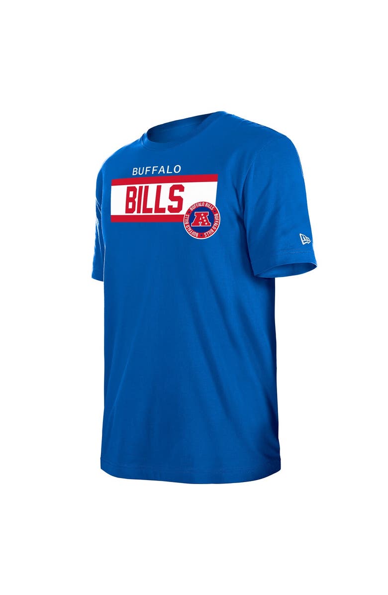 New Era Men's New Era  Blue Buffalo Bills 3rd Down High Density Print T-Shirt, Alternate, color, Blue