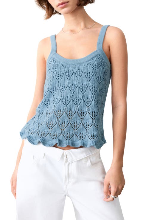 Open Stitch Tank