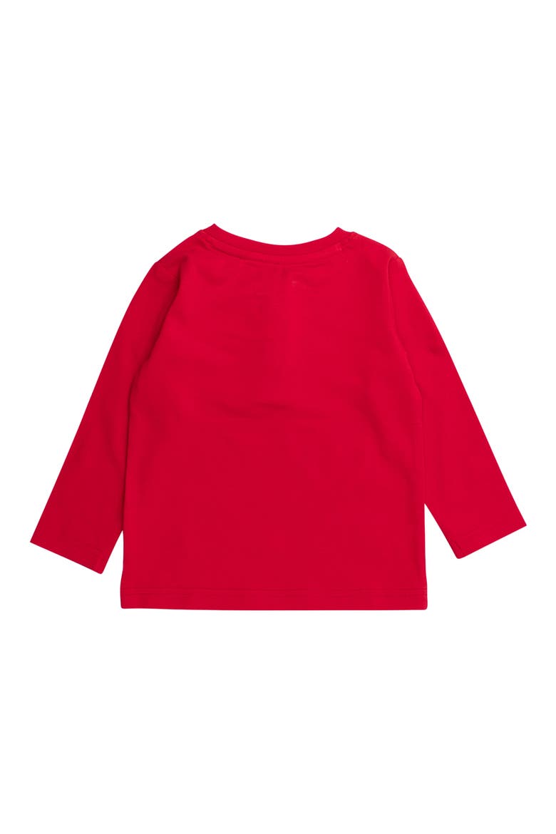 Cotton Henley, Alternate, color, RED
