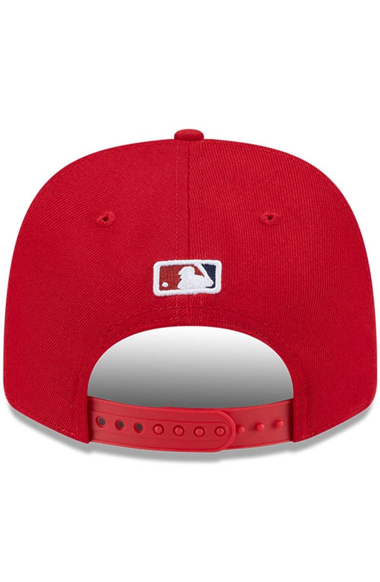 New Era Men's New Era Red Washington Nationals Player Replica 9SEVENTY Adjustable Hat, Alternate, color, Red