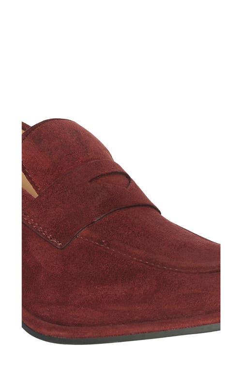 Saint G Viviana Block Heel Pump In Burgundy