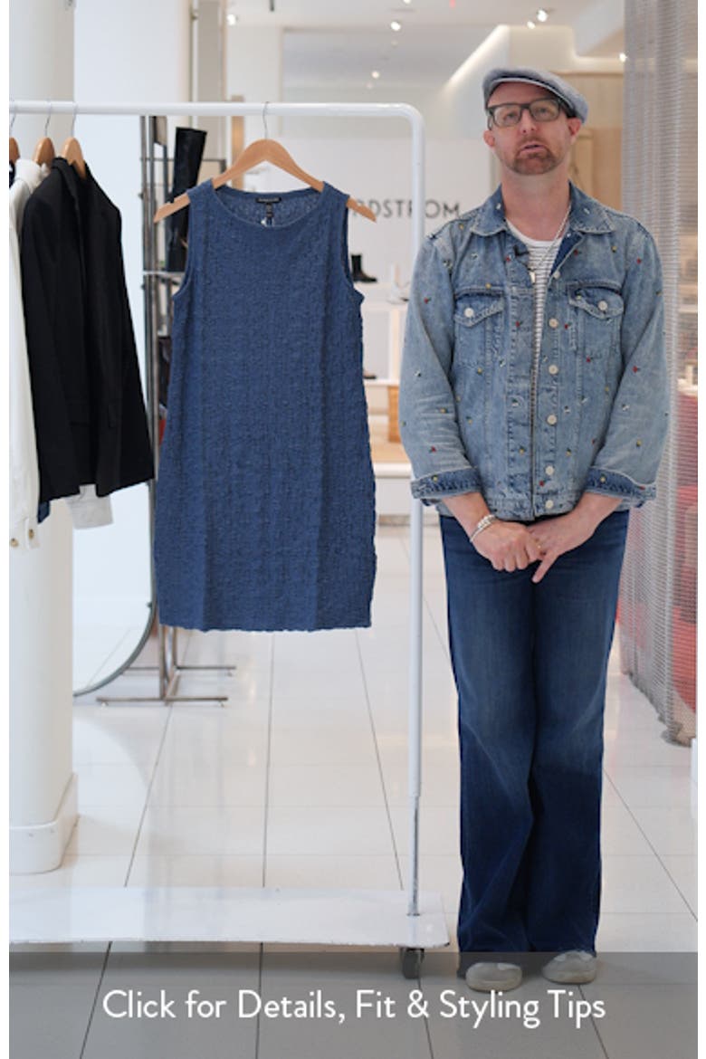 Bateau Neck Knit Dress video