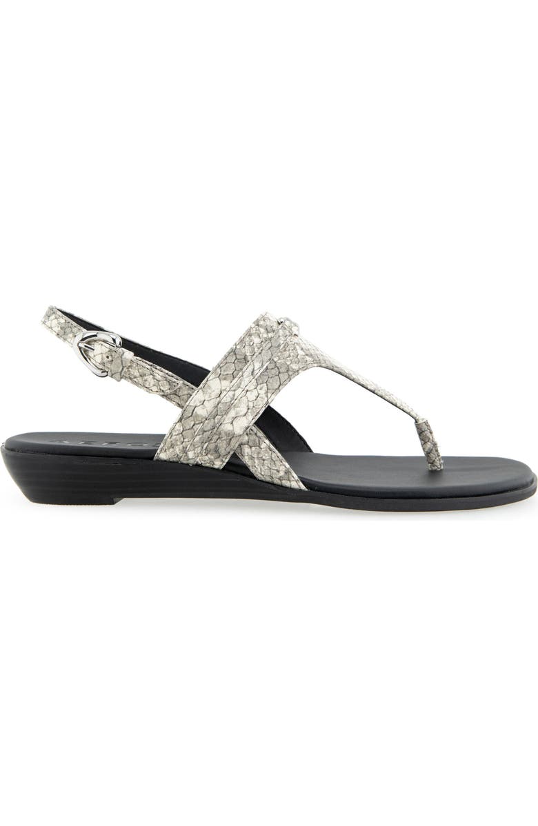 Aerosoles Gemal Slingback Sandal, Alternate, color, Roccia Embossed Snake Leather