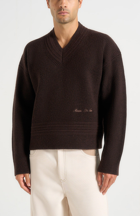 Remi V-Neck Signature Knit Jumper