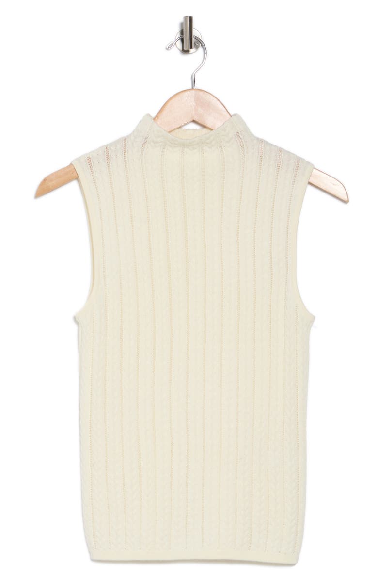 rag & bone Krissy Wool Blend Cable Knit Sweater Top, Alternate, color,