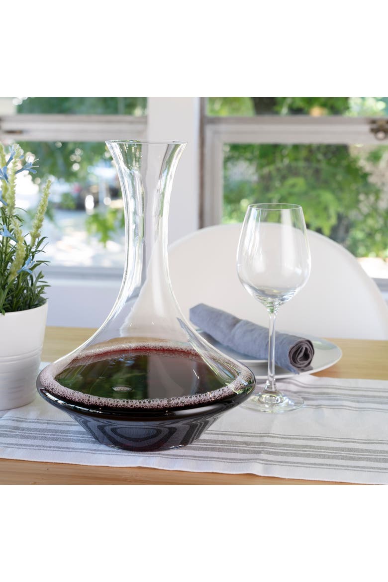 Authentis Wine Decanter, Alternate, color, Clear