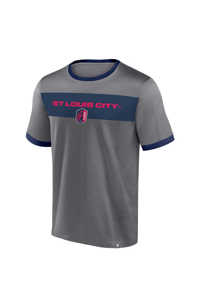 FANATICS Men's Fanatics Branded Gray St. Louis City SC Advantages T-Shirt, Alternate, color, 