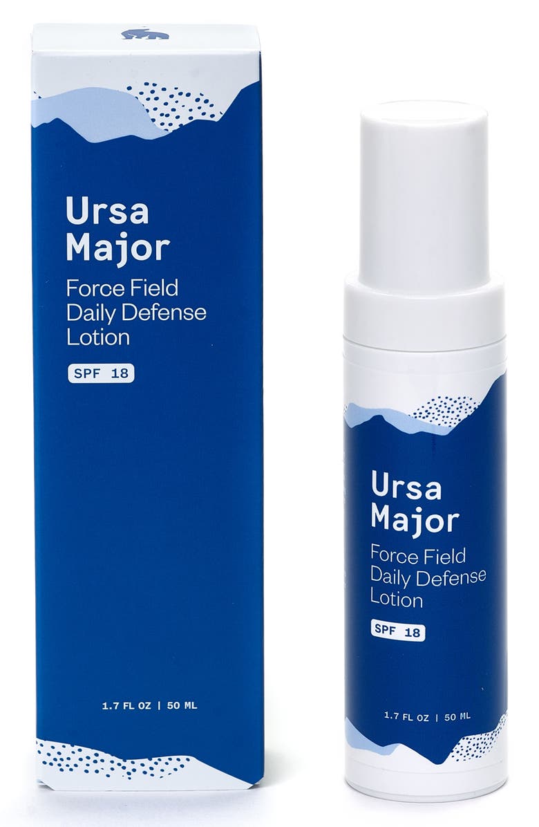 Ursa Major Force Field Daily Defense Lotion SPF 18, Main, color, 