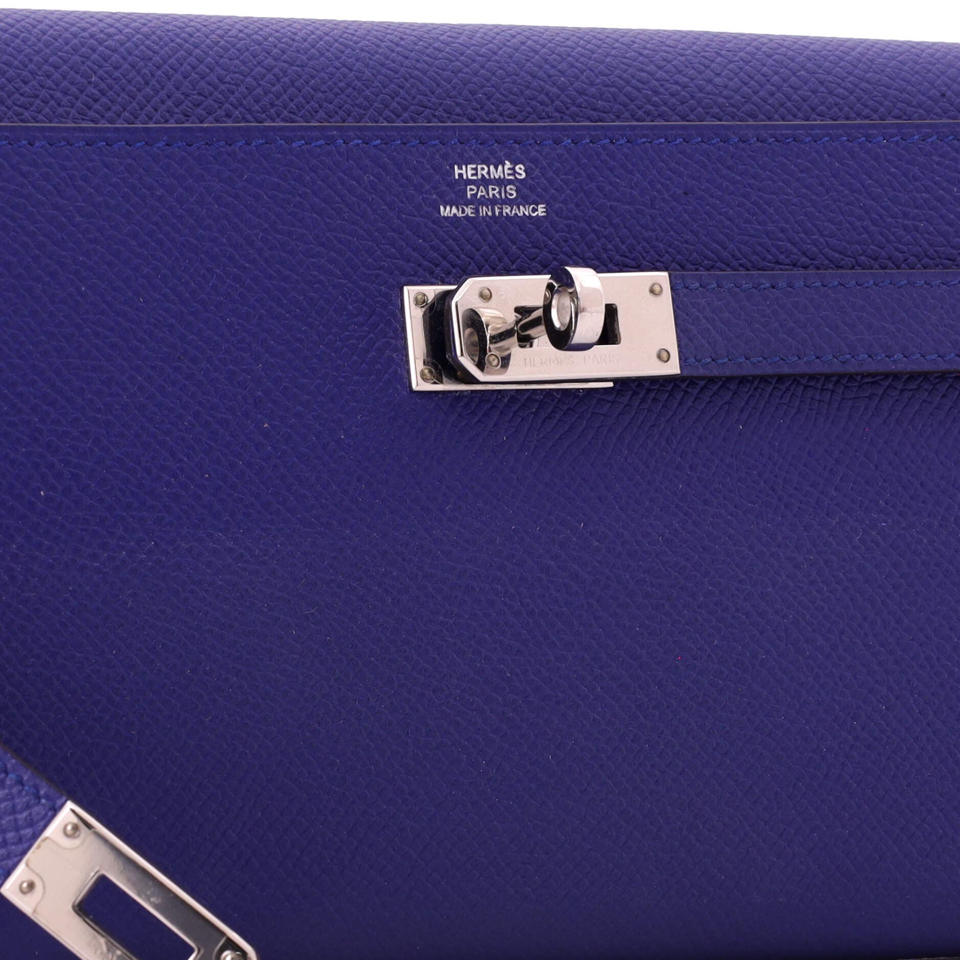 Kelly Wallet Epsom Long, Alternate, color, Blue