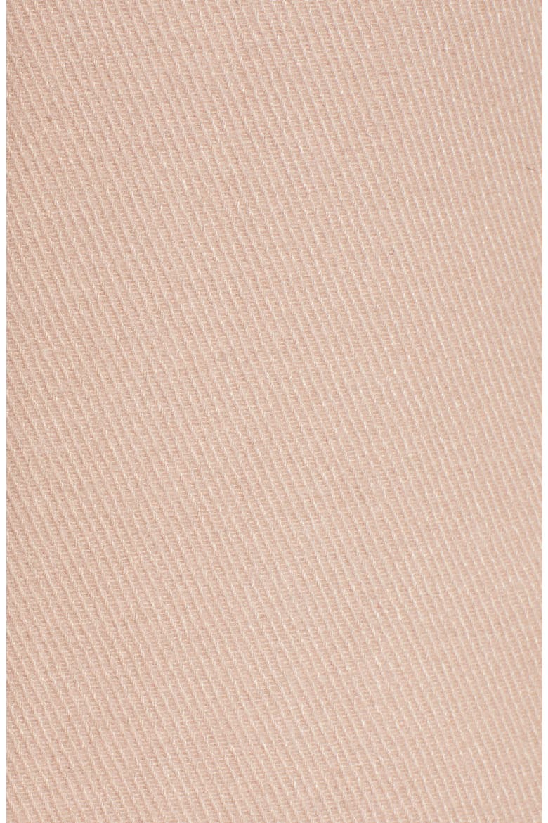 Ruffle Twill Coat, Alternate, color, BLUSH