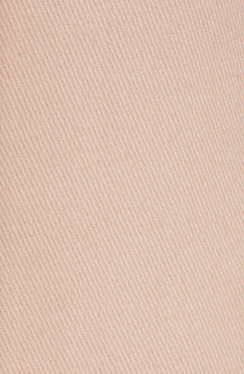 Kensie Ruffle Twill Coat, Alternate, color, 