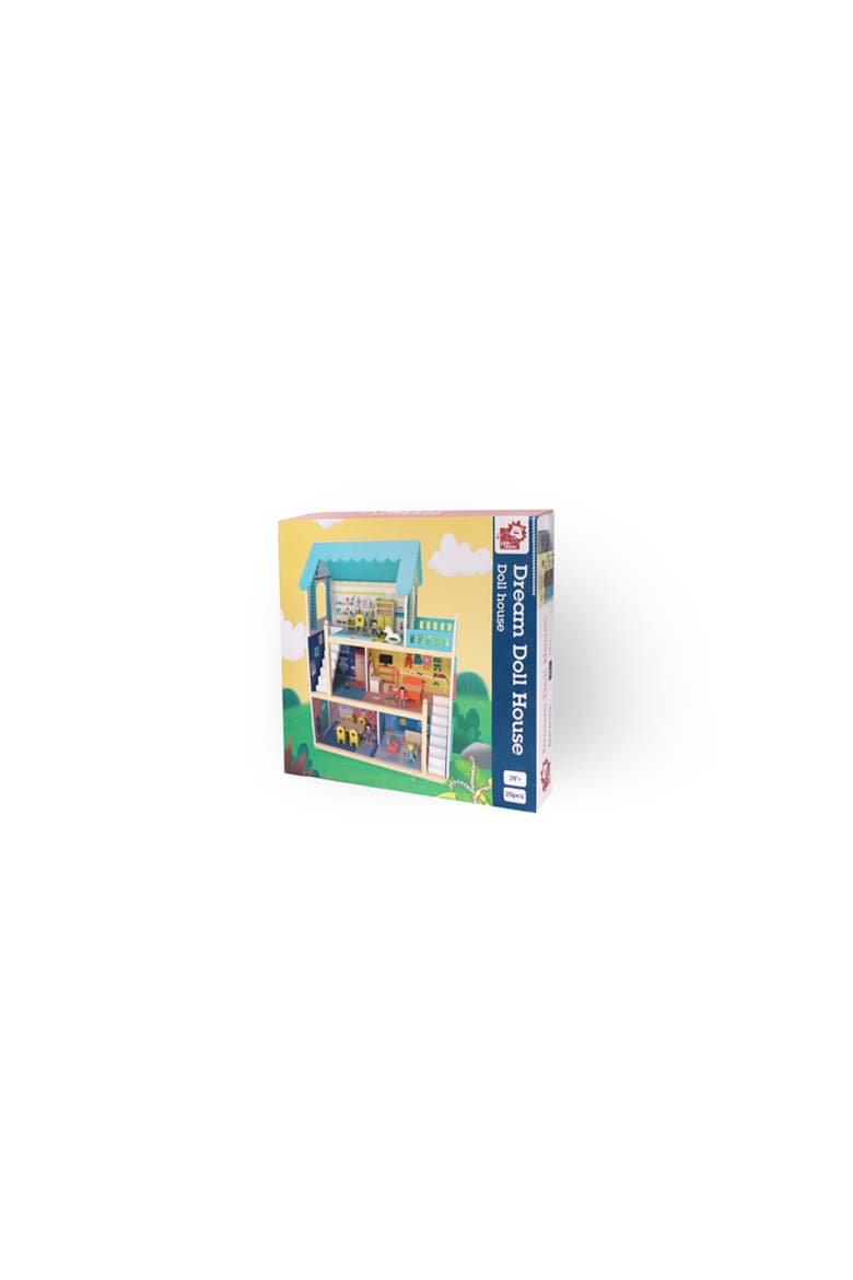 Dream Doll House, Alternate, color, Beige