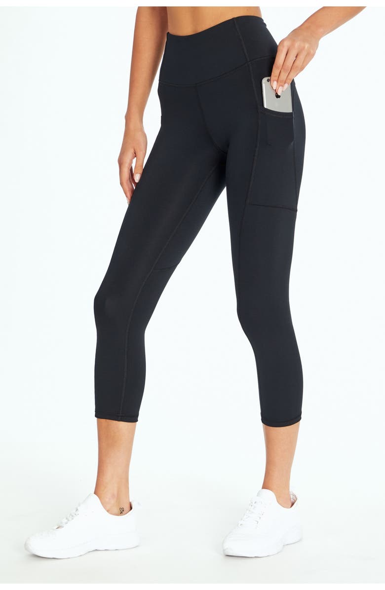 MARIKA Elsa High Waisted Capri Leggings, Alternate, color, 