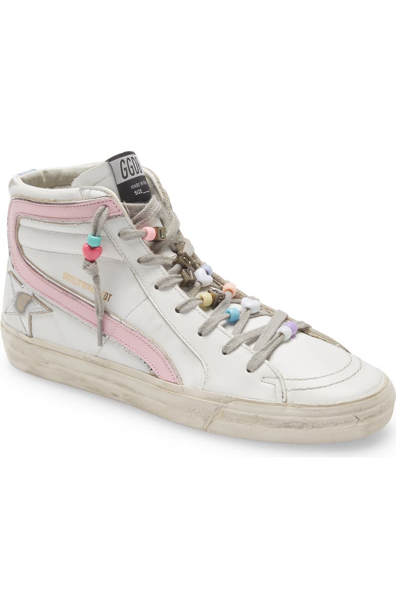 Golden Goose Slide High Top Sneaker, Main, color,