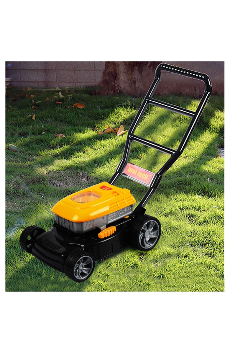 Red Box Electronic Lawn Mower Children's Pretend Play Toy, Alternate, color, Multicolored