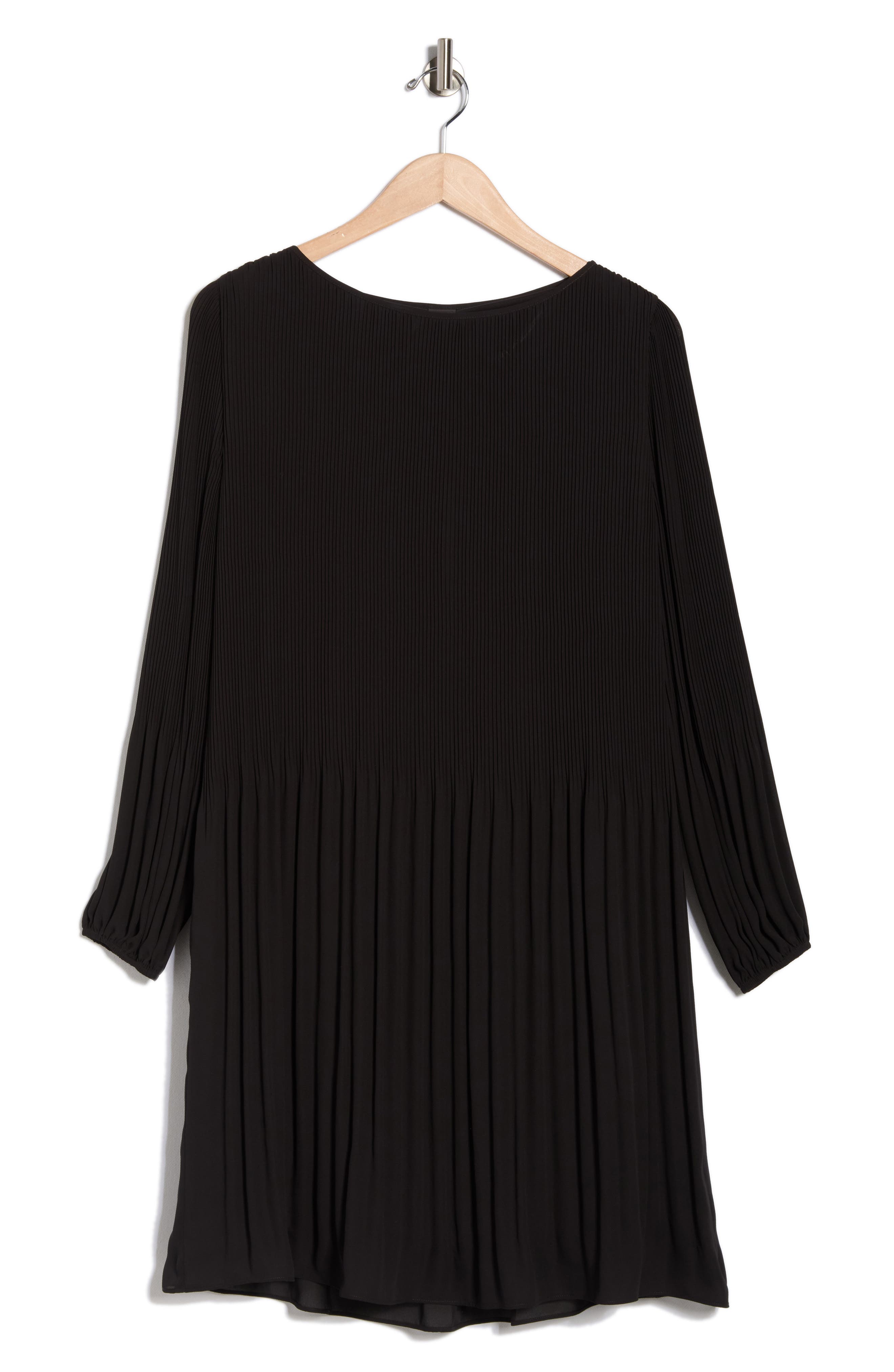 BOSS Dasie Long Sleeve Ribbed Shift Dress