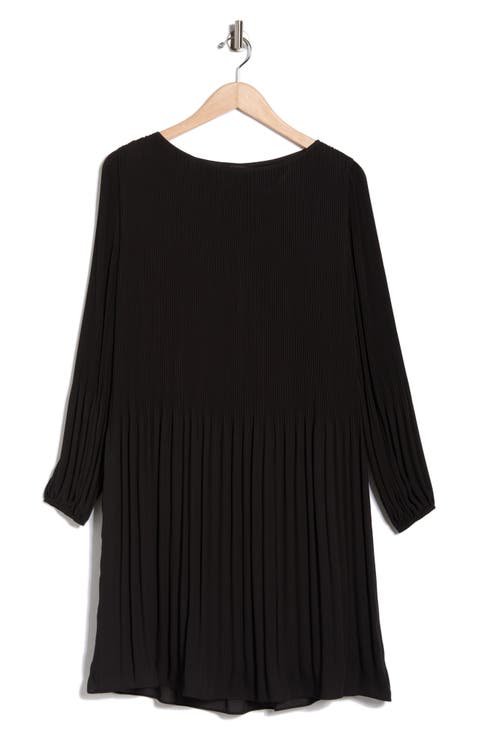 Dasie Long Sleeve Ribbed Shift Dress