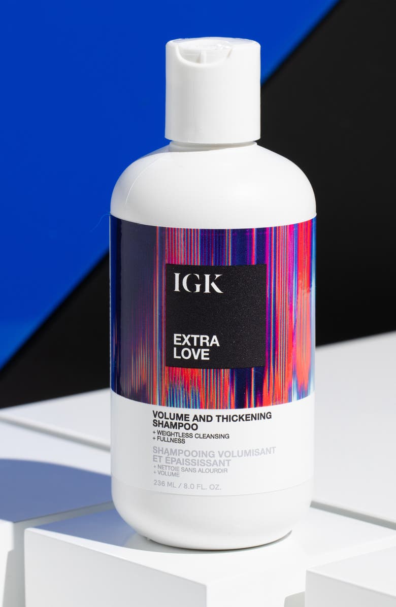 IGK Extra Love Volume & Thickening Shampoo, Alternate, color, 