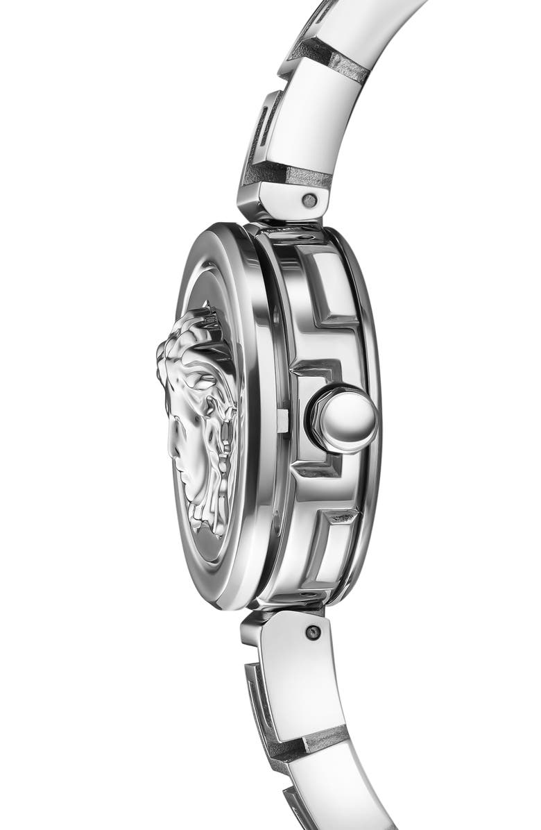 Versace Medusa Secret Bracelet Watch, 25mm, Alternate, color,