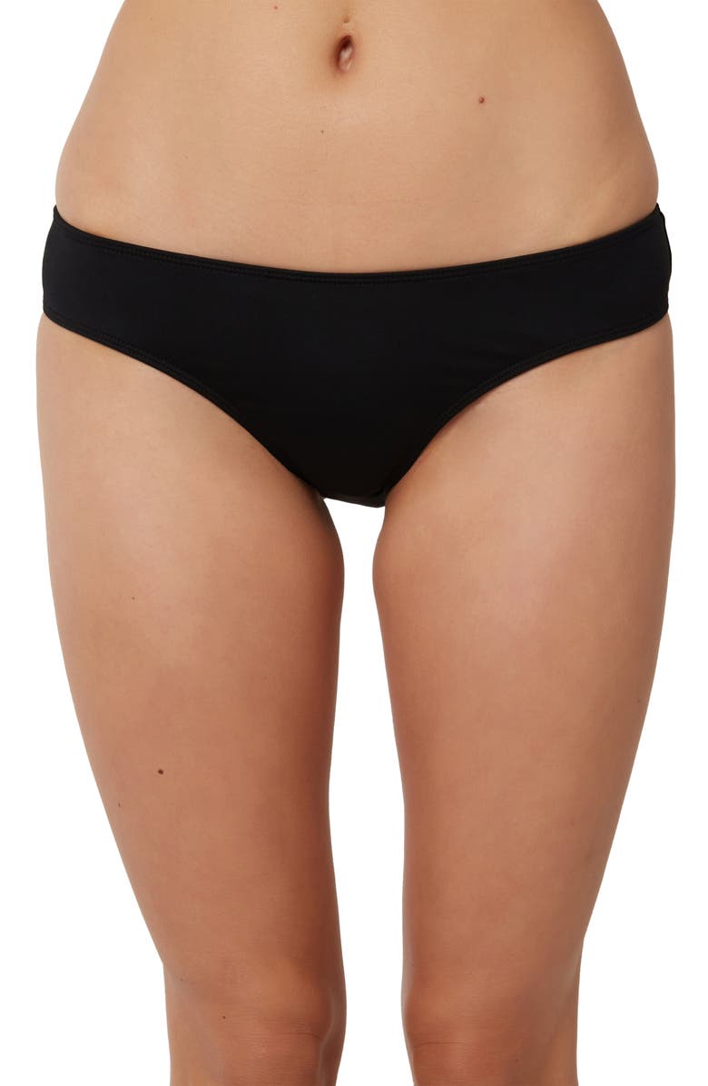 O'Neill Saltwater Solids Matira Bikini Bottoms, Main, color, 