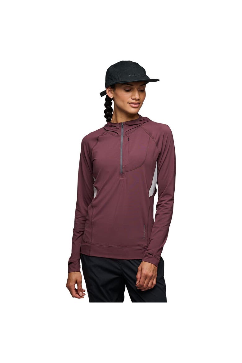 Alpenglow Pro Hooded Top - Women's, Main, color, Fig