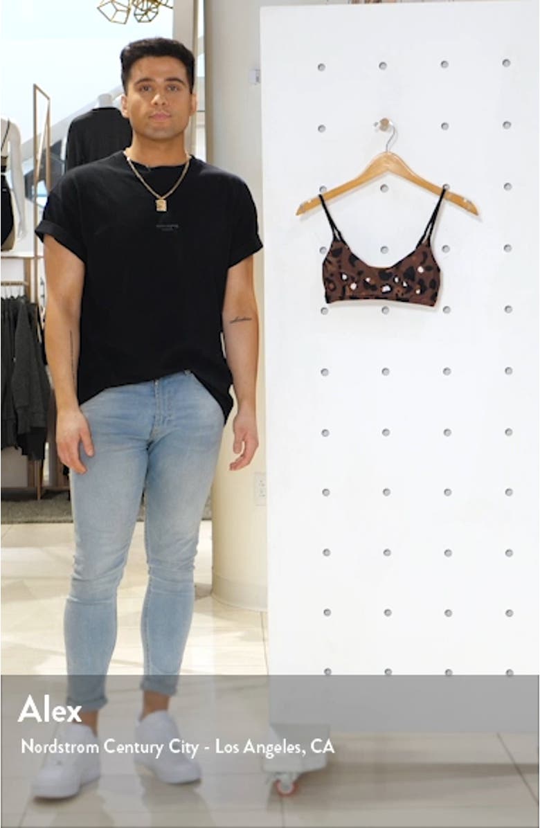 Tobacco Leopard Ballet Bra, sales video thumbnail