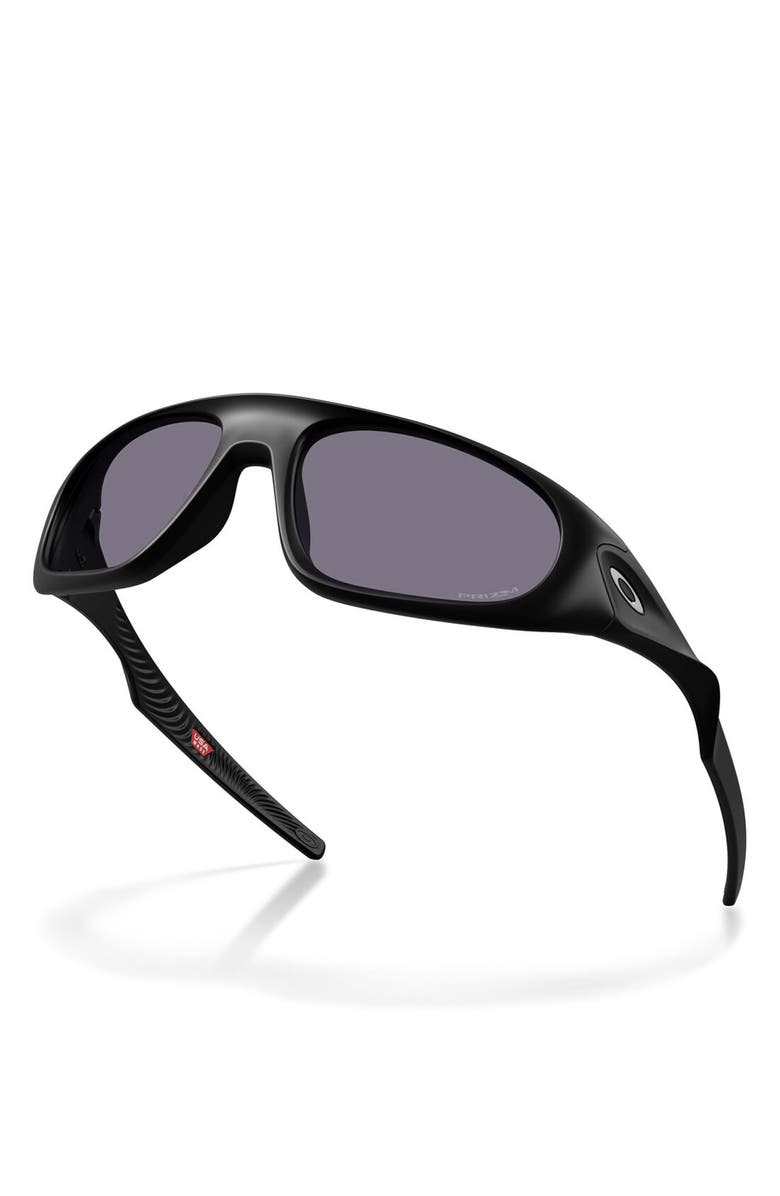 Oakley Neoforma 60mm Prizm<sup>™</sup> Polarized Oval Sunglasses, Alternate, color, Matte Black / Prizm Grey
