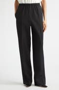 Bottega Veneta Wool Grain de Poudre Wide Leg Pants