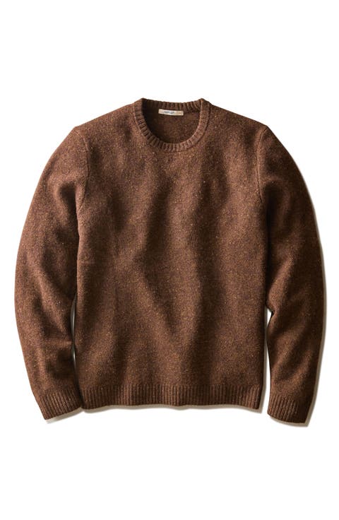 Neppy Merino Wool Crewneck Sweater