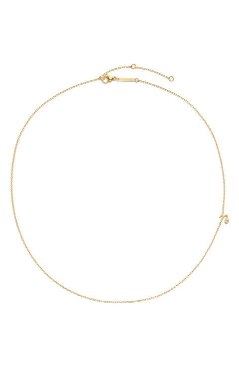 Initial Chain Necklace