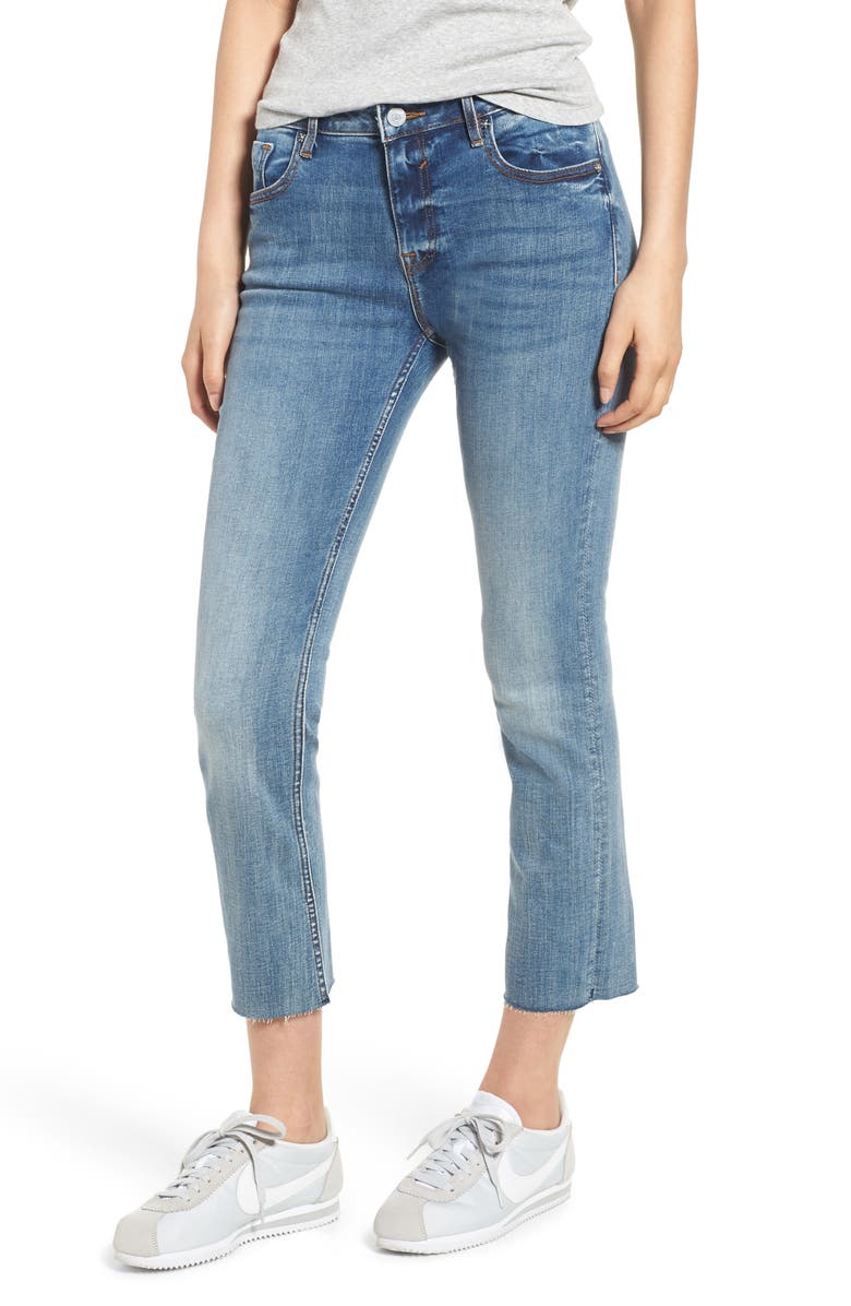 Vigoss Jagger Crop Straight Leg Jeans, Main, color, 